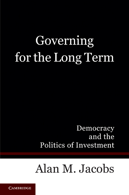 Governing for the Long Term: Democracy and the Politics of Investment